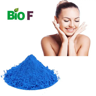 L'indennità blu del polline del fagiolo della farfalla spolverizza le materie prime cosmetiche